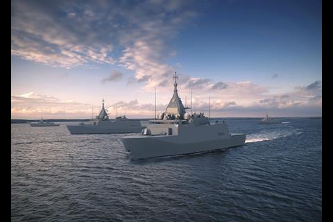 Rendering of the Pohjanmaa-class corvette (picture courtesy of Finnish Defence Forces)